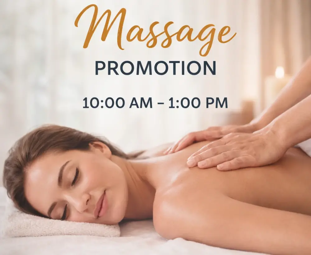 Early Bird Promotion 
 (10:00 AM - 1:00 PM)